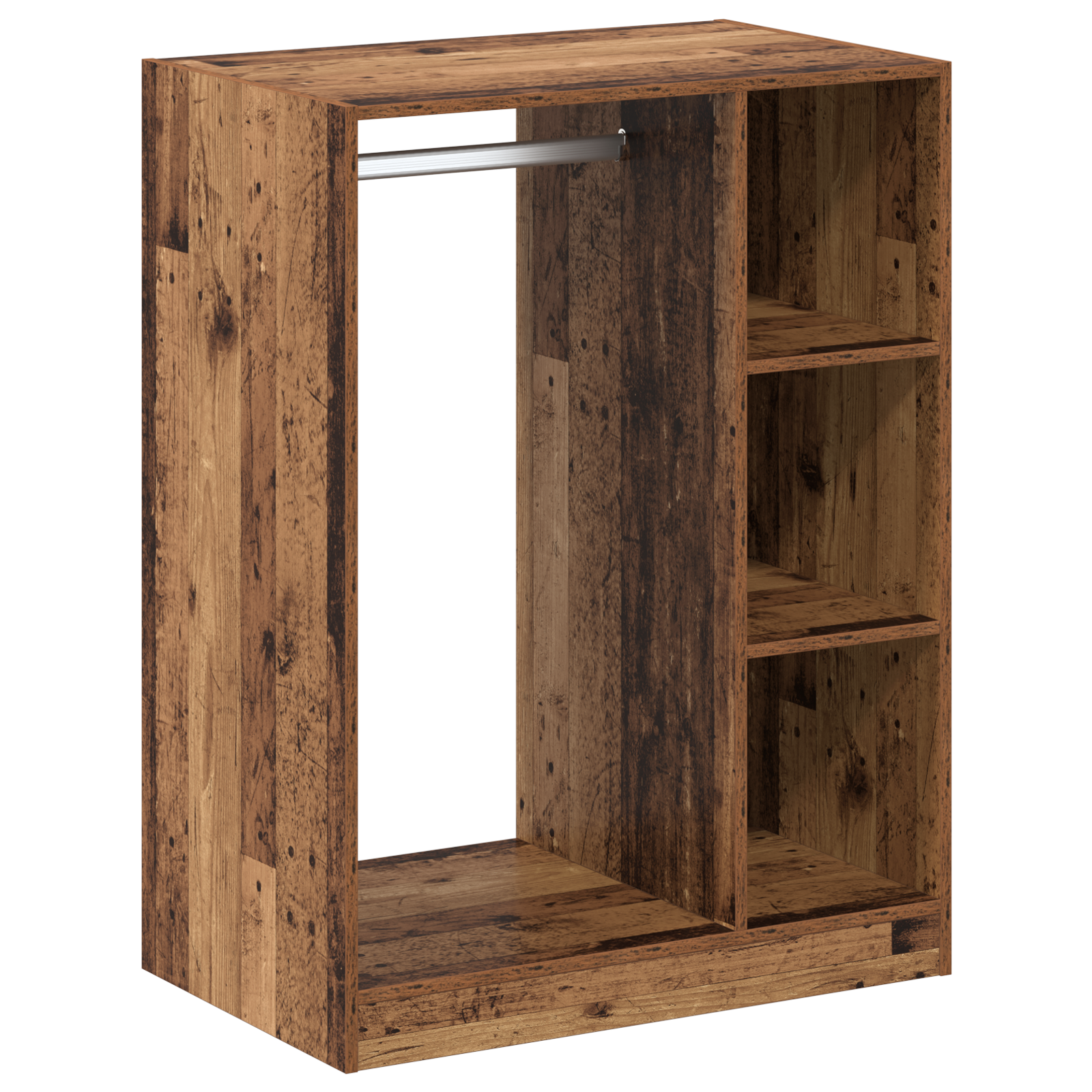 Armoire avec étagère avec stockage Bois ancien 77 x 48 x 102 cm - XIOS