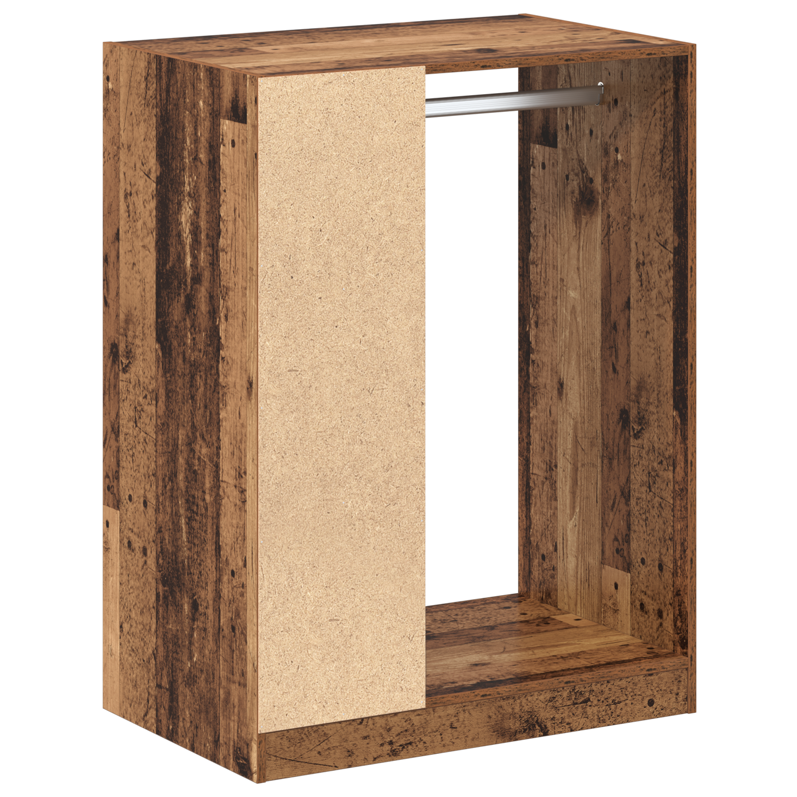 Armoire avec étagère avec stockage Bois ancien 77 x 48 x 102 cm - XIOS