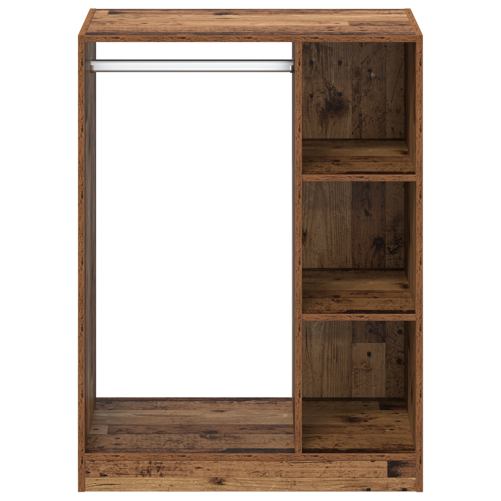 Armoire avec étagère avec stockage Bois ancien 77 x 48 x 102 cm - XIOS