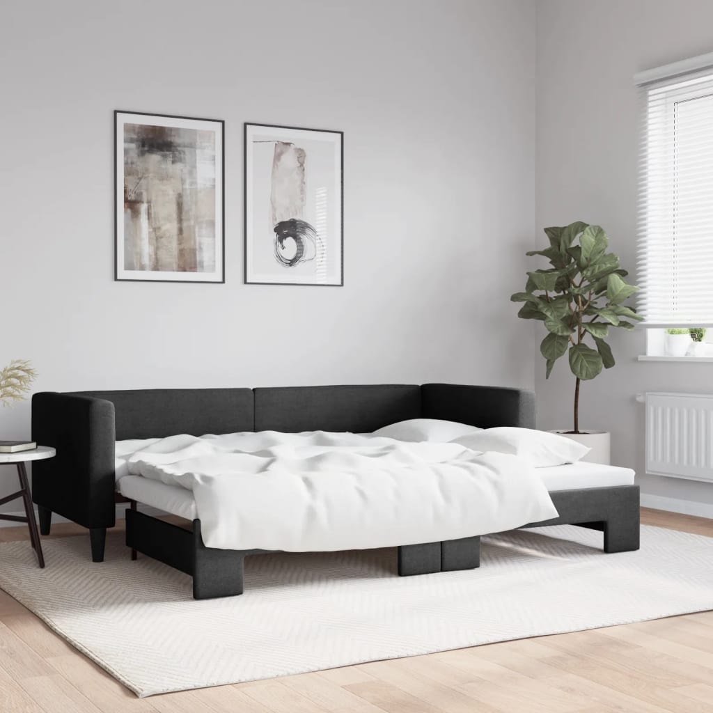 Lit de jour avec gigogne sans matelas 80x200 cm - XIOS