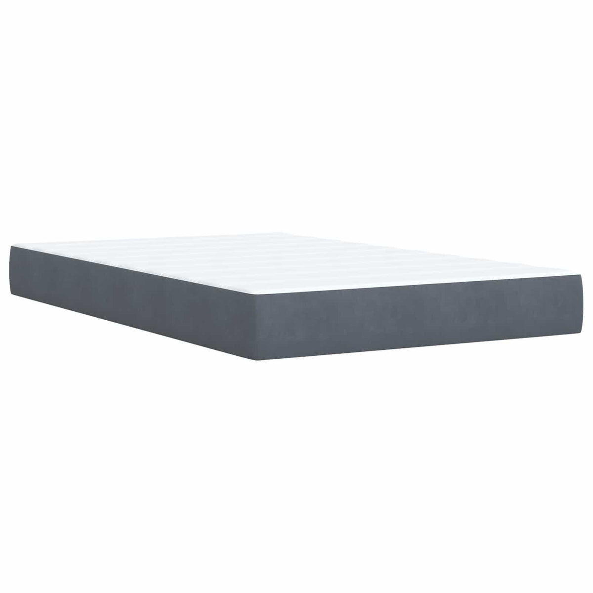 Lit de Rangement Gris foncé 100 x 200 cm Velours - XIOS