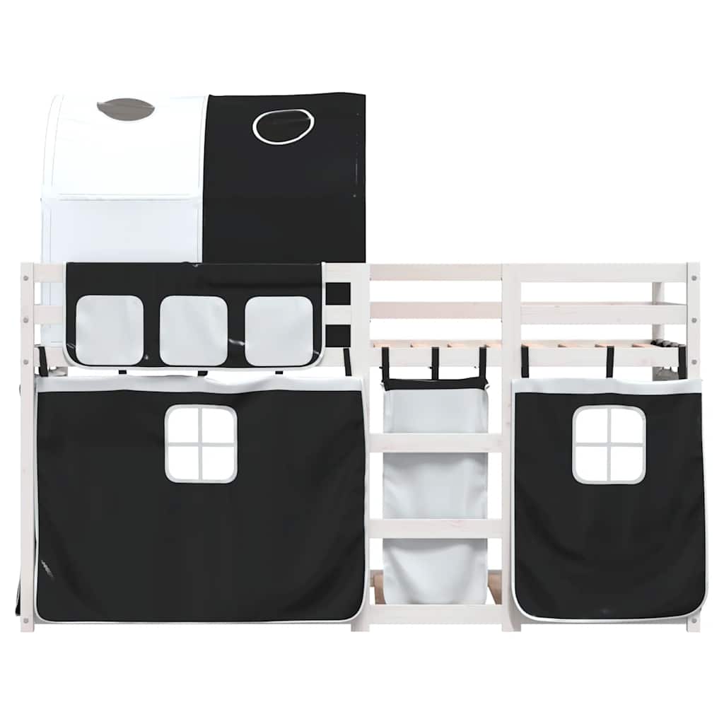 Lit superposé sans matelas 80x200 cm bois de pin massif - XIOS