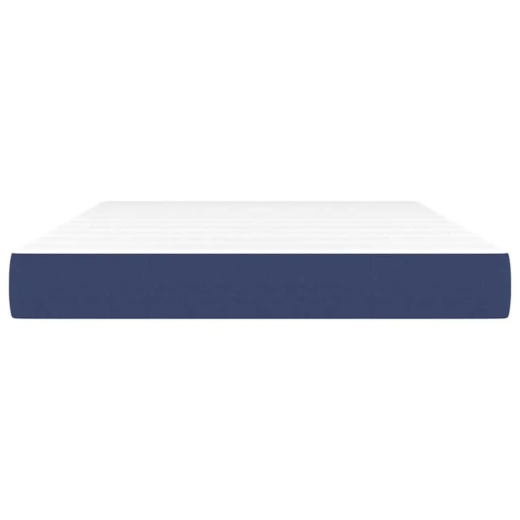 Matelas à ressorts ensachés mi-ferme Bleu 140x190x20 cm - XIOS