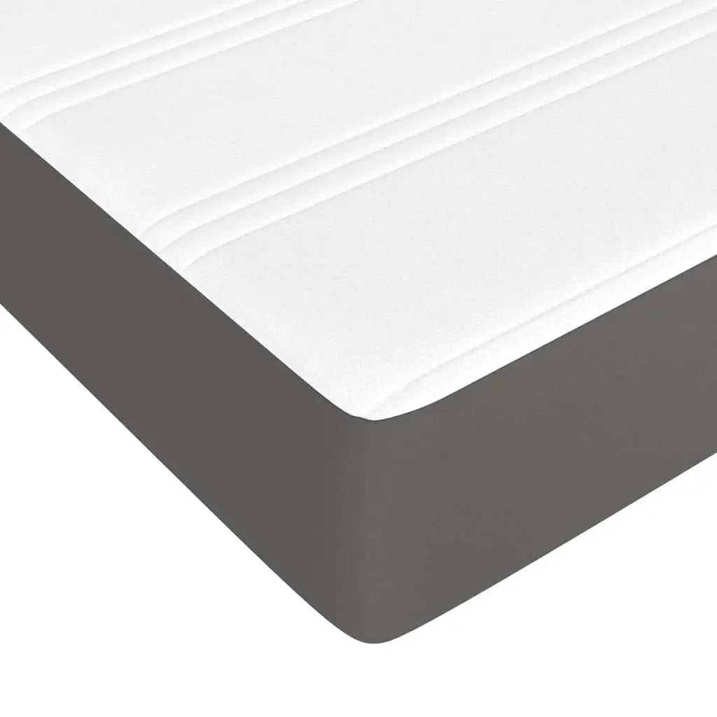 Matelas à ressorts ensachés mi-ferme gris 120x200x20cm - XIOS