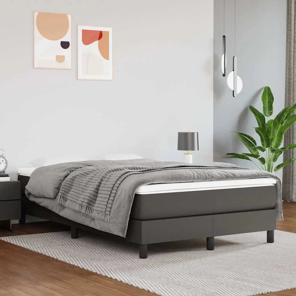 Matelas à ressorts ensachés mi-ferme gris 120x200x20cm - XIOS