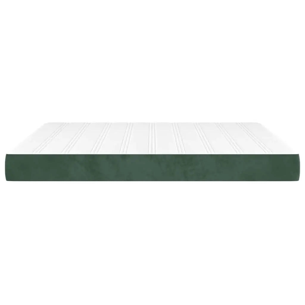 Matelas à ressorts ensachés mi-ferme Vert foncé 180x200x20 cm - XIOS