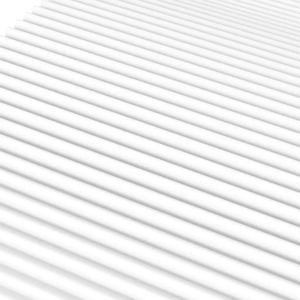 Matelas en mousse blanc 180x200 cm dureté H2 H3 - XIOS