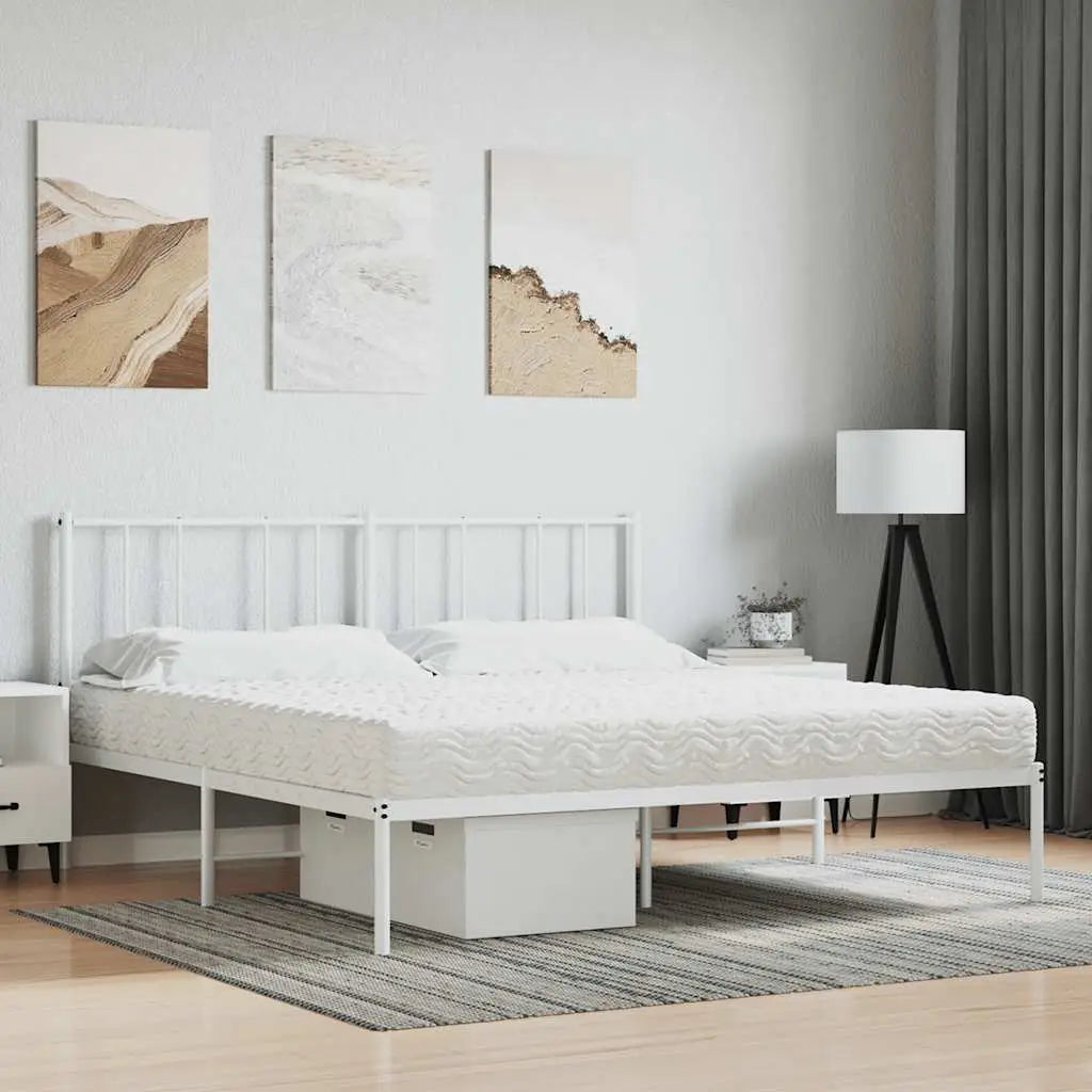 Matelas en mousse blanc 180x210 cm dureté H2 H3 - XIOS