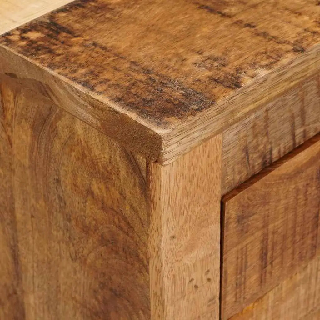 Meuble d’appoint Marron 70 x 38 x 63 cm bois de manguier massif - XIOS