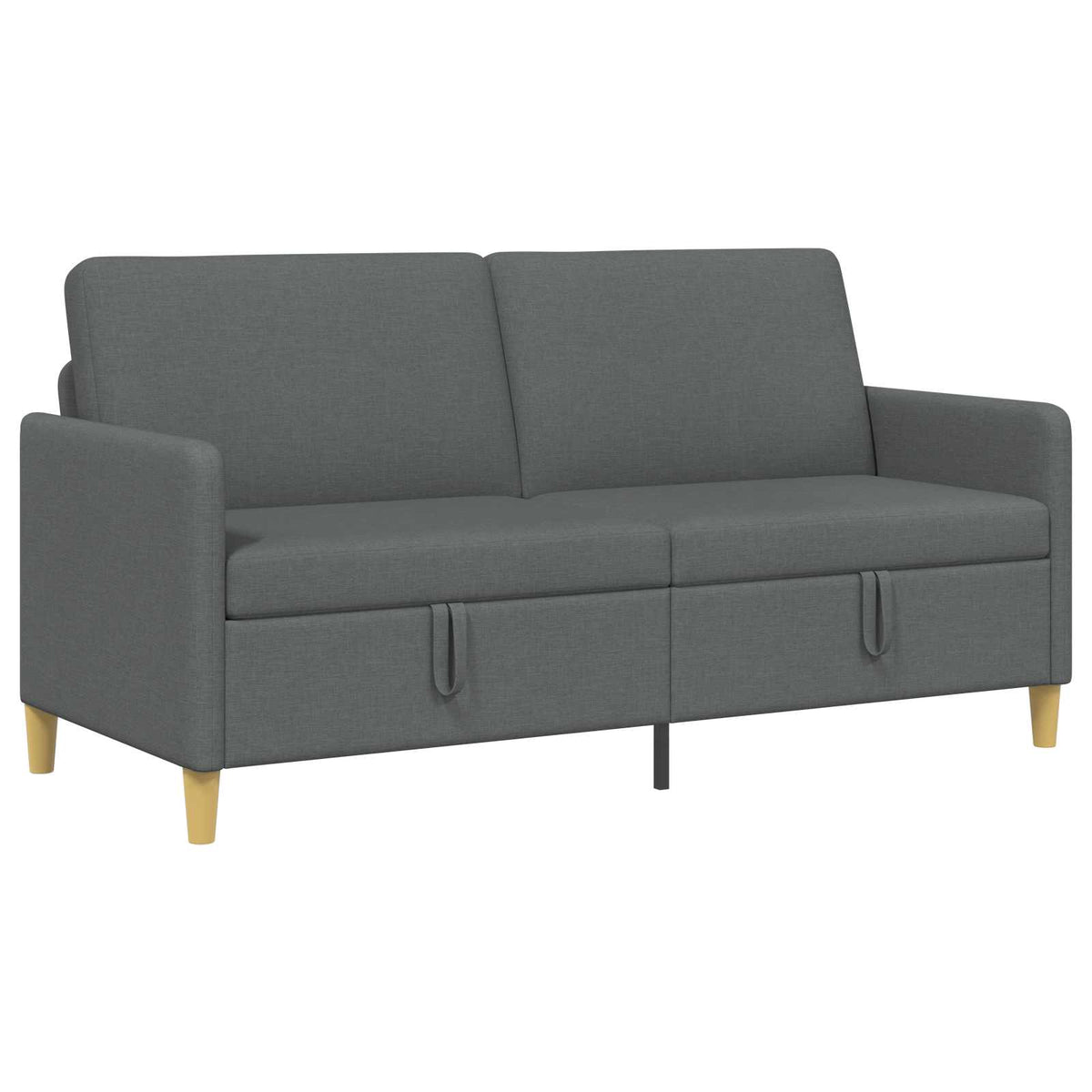 Sofa avec rangement Gris foncé 172 x 78 x 87 cm Polyester - XIOS