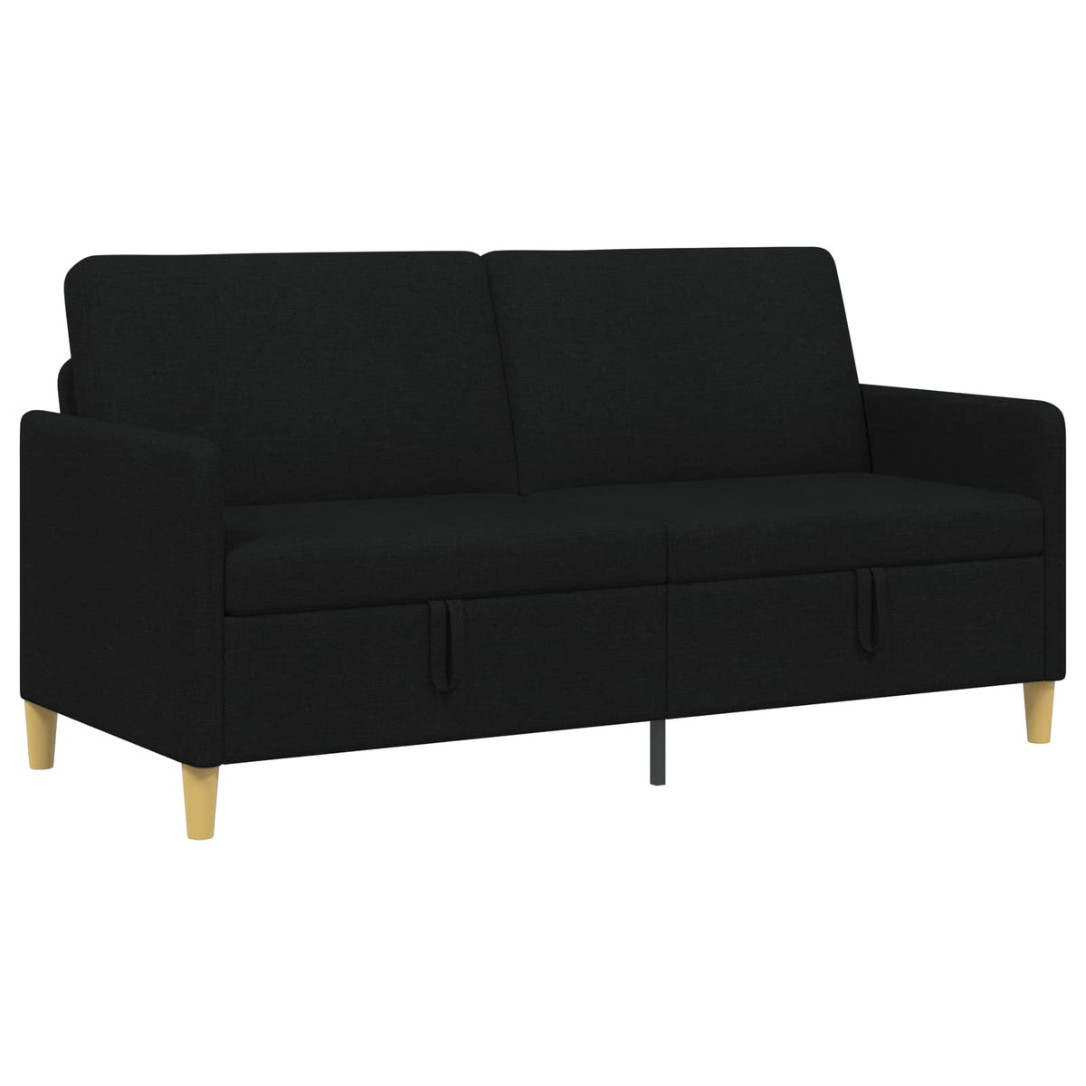 Sofa avec rangement Noir 172 x 78 x 87 cm Polyester - XIOS