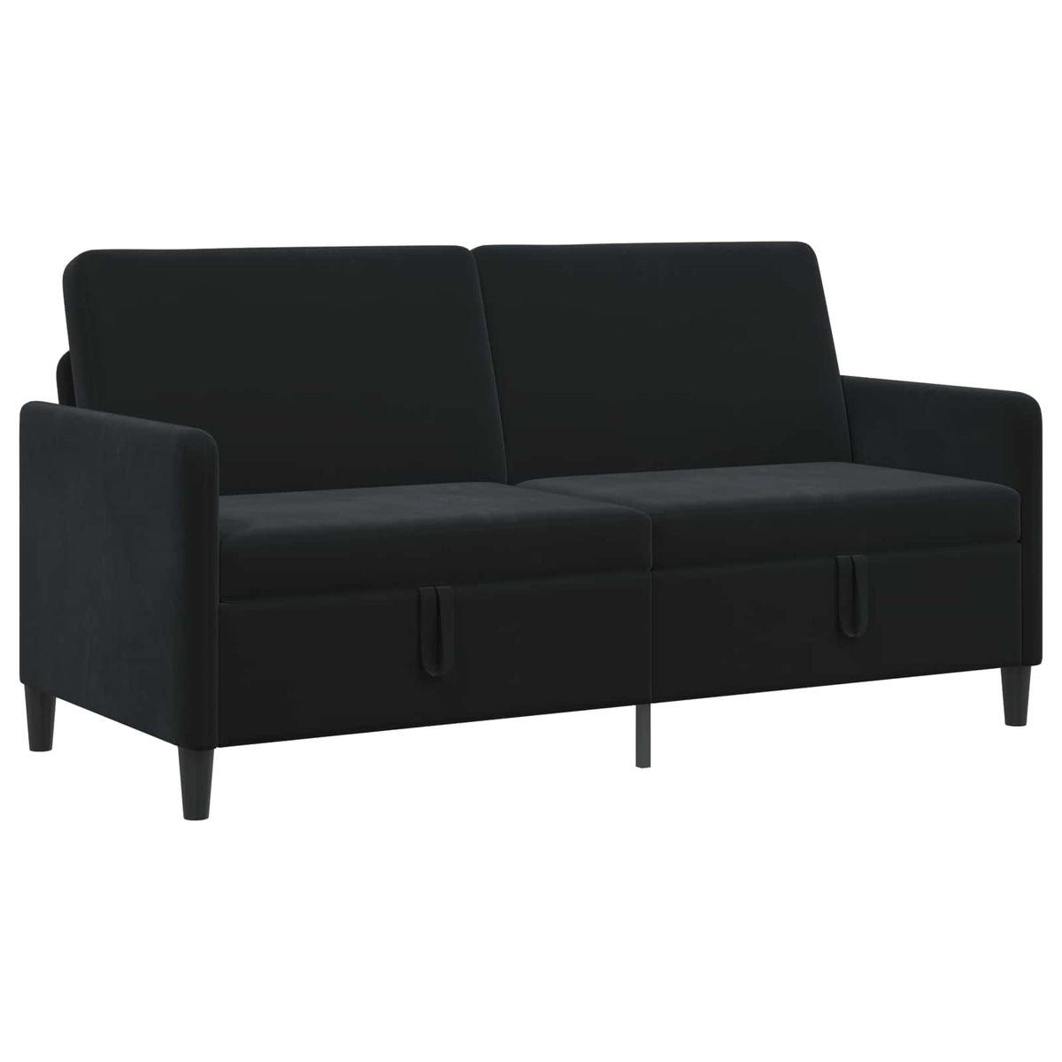 Sofa avec rangement Noir 172 x 78 x 87 cm Polyester - XIOS
