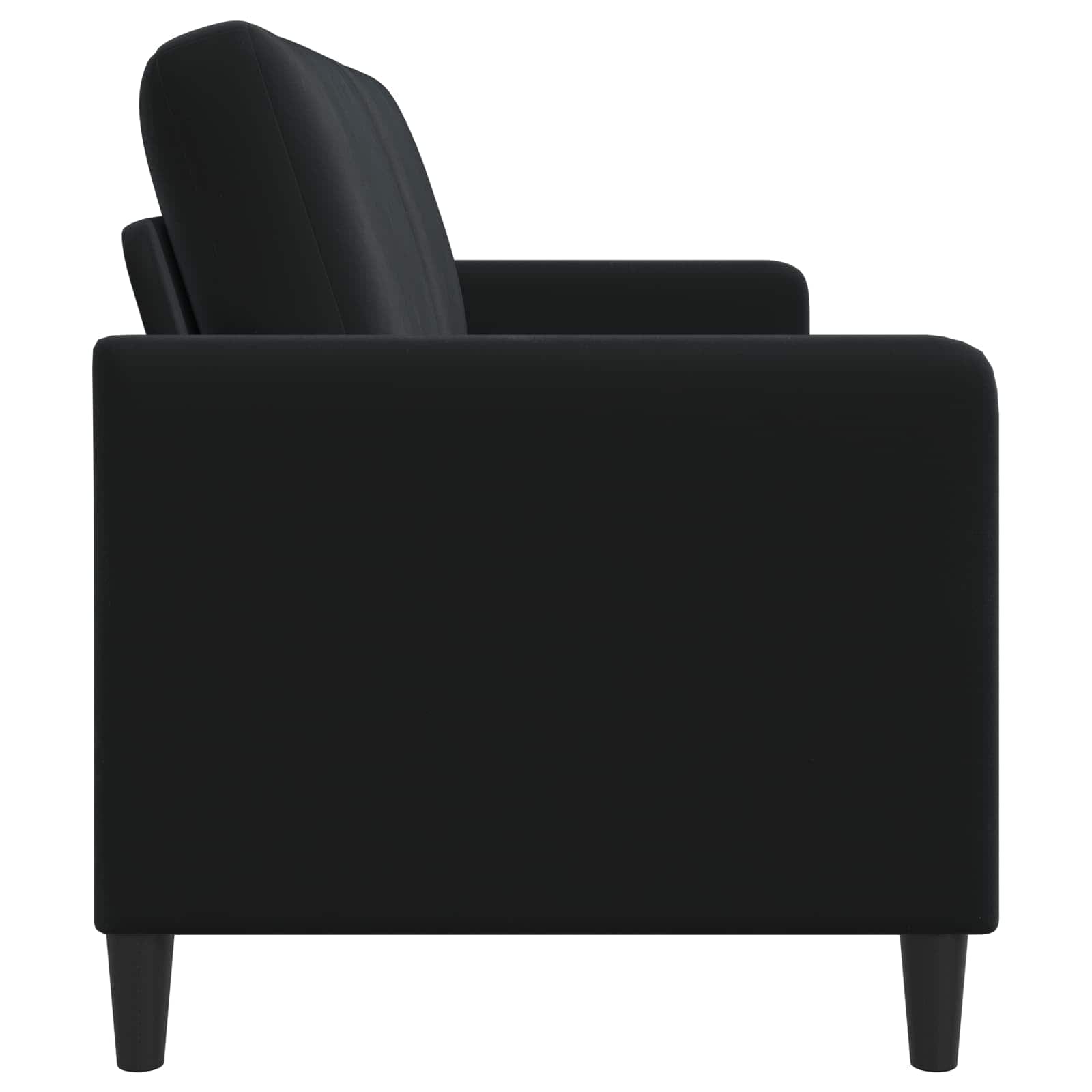Sofa avec rangement Noir 172 x 78 x 87 cm Polyester - XIOS