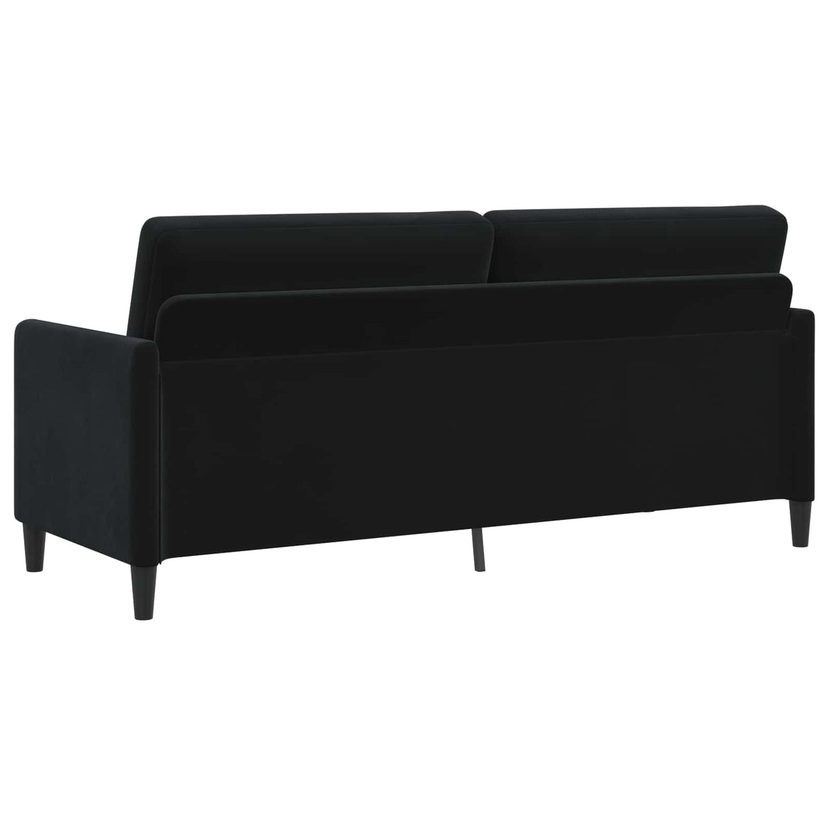 Sofa avec rangement Noir 192 x 78 x 87 cm Polyester - XIOS