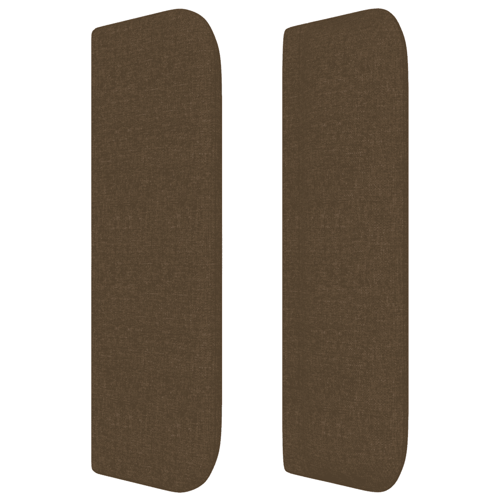 Sommier à lattes de lit avec matelas Marron foncé 80x200 cm