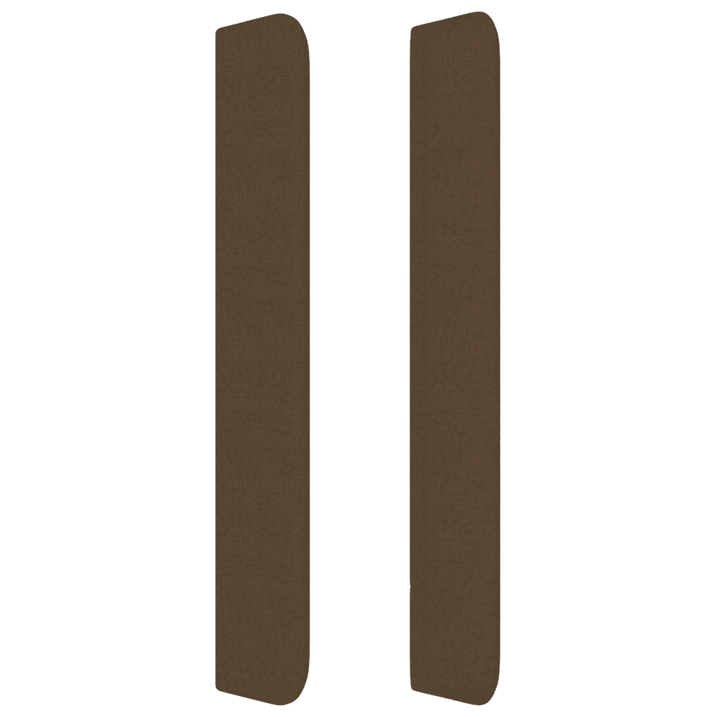 Sommier à lattes de lit avec matelas Marron foncé 90x200 cm