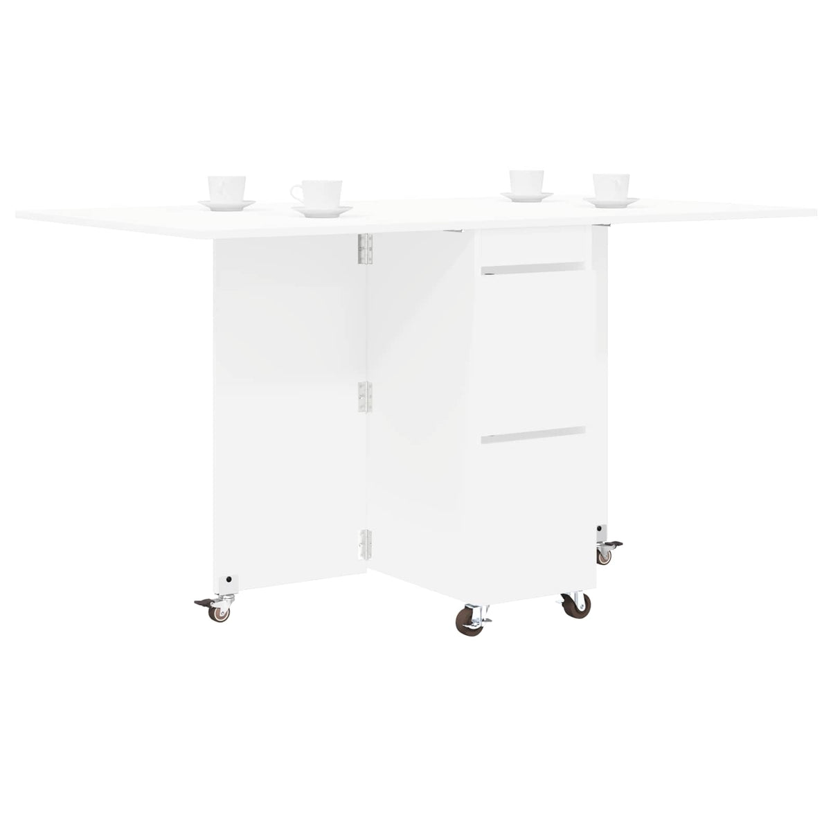 Table à dîner 140 x 80 x 77 cm Bois d'ingénierie Blanc - XIOS