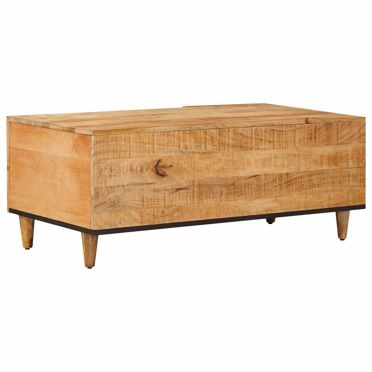 Table basse Marron 100 x 54 x 40 cm Bois de mangue massif - XIOS