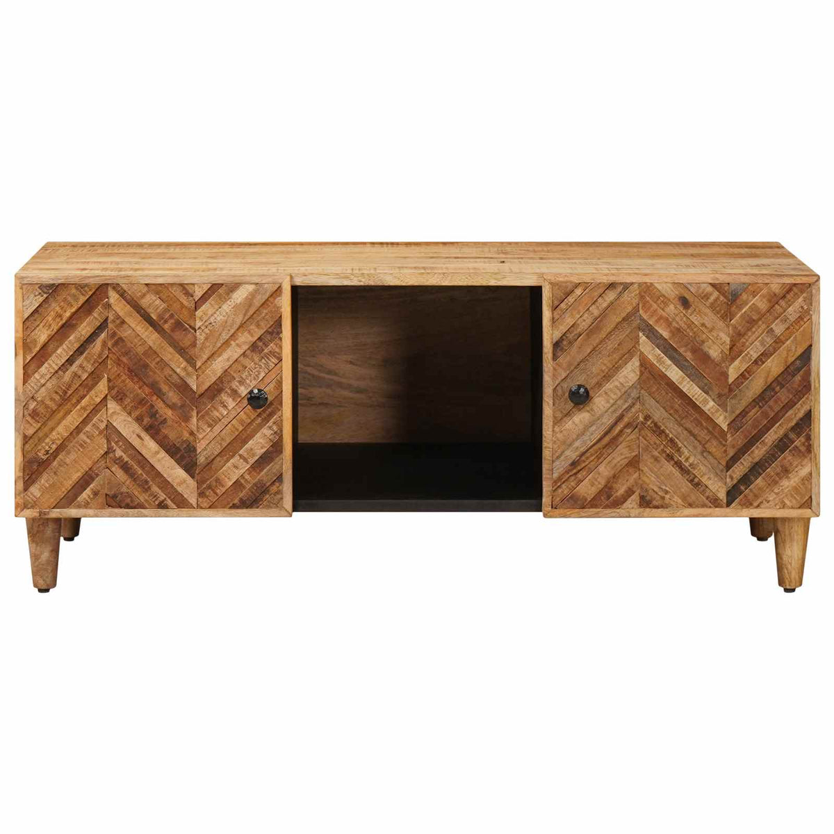 Table basse Marron 100 x 54 x 40 cm Bois de mangue massif - XIOS