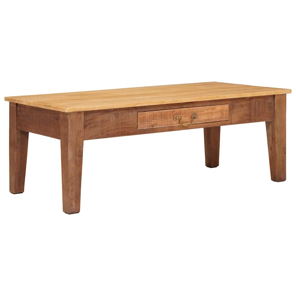Table basse Marron 110 x 55 x 40 cm Bois de mangue massif - XIOS