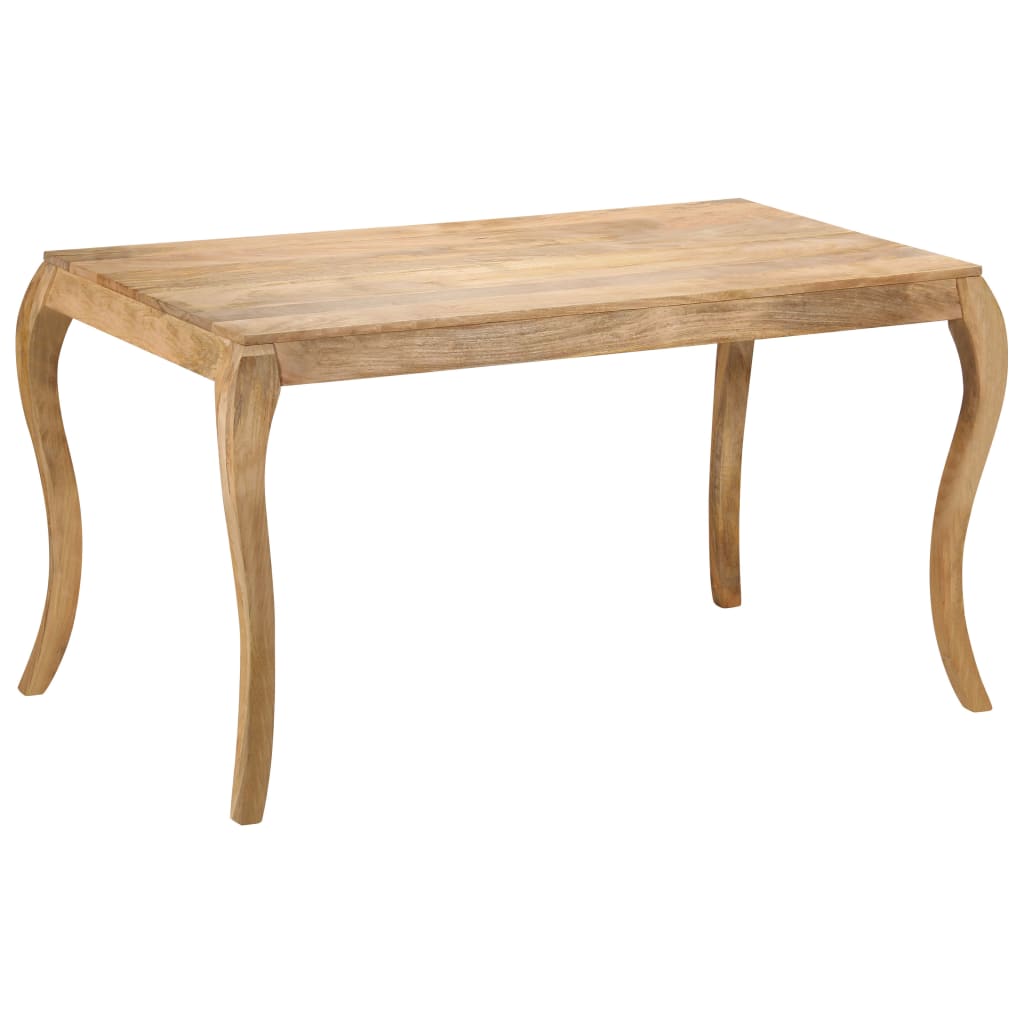 Table de salle à manger 135x75x76 cm Bois de manguier massif - XIOS