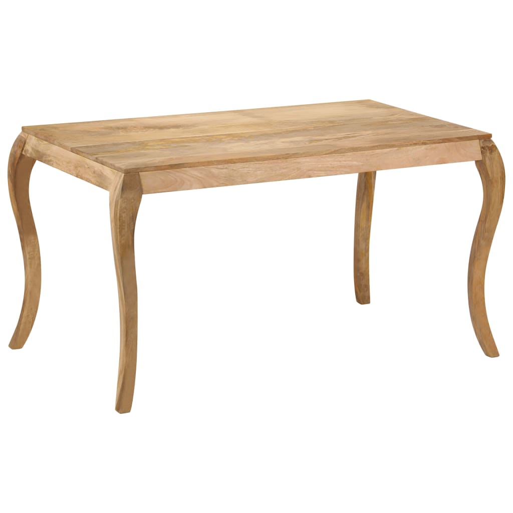 Table de salle à manger 135x75x76 cm Bois de manguier massif - XIOS
