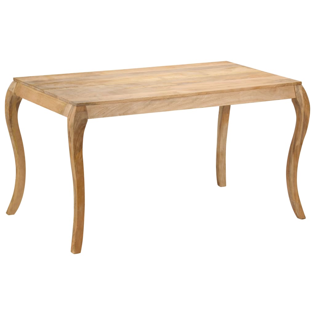 Table de salle à manger 135x75x76 cm Bois de manguier massif - XIOS