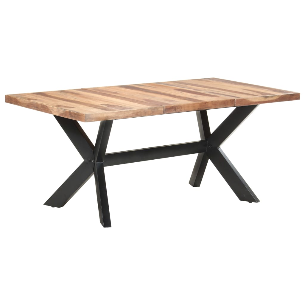 Table de salle à manger 180x90x75 cm Bois avec finition miel - XIOS
