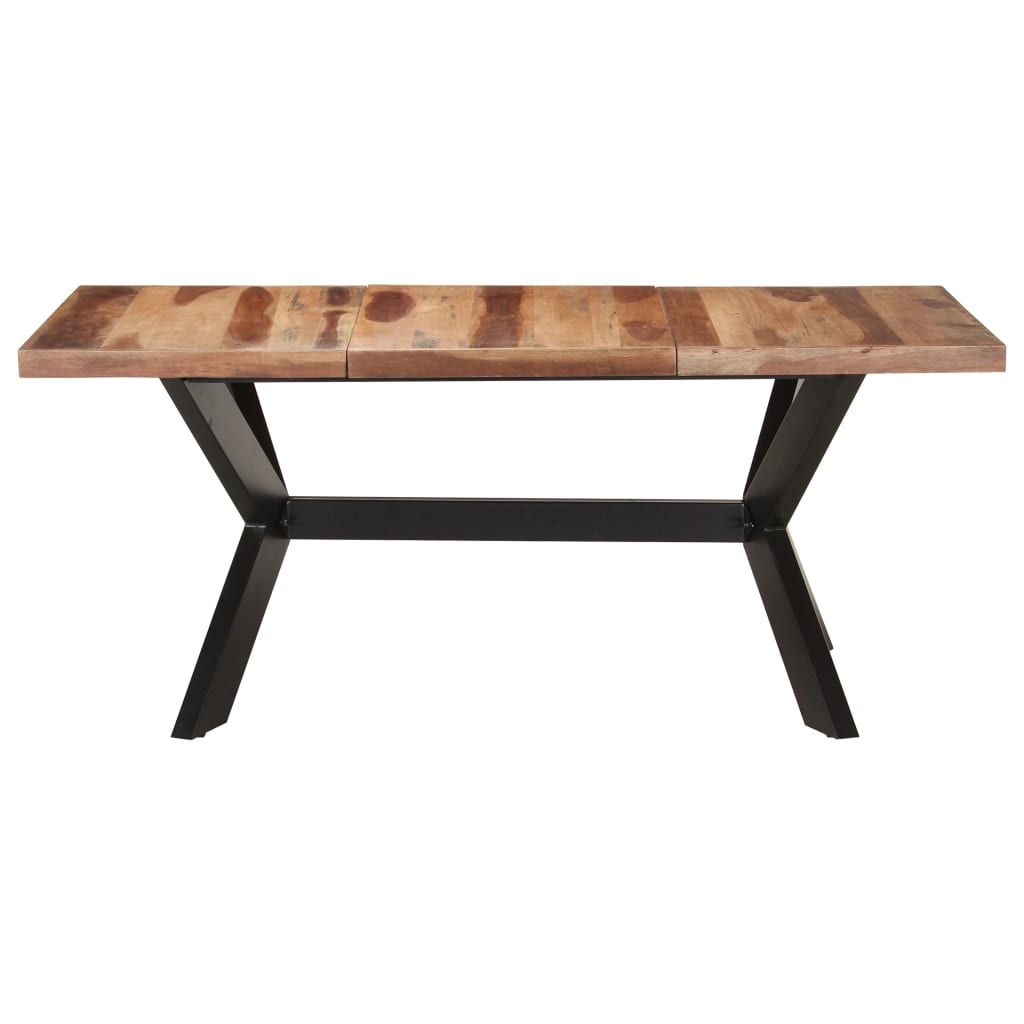Table de salle à manger 180x90x75 cm Bois avec finition miel - XIOS
