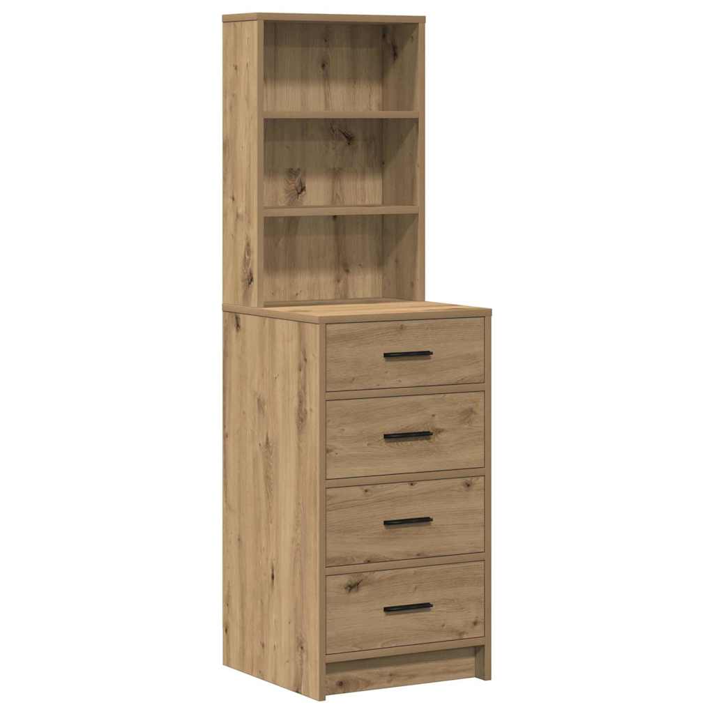 Table de Toilette 3 pc Marron 40 x 41 x 135 cm - XIOS