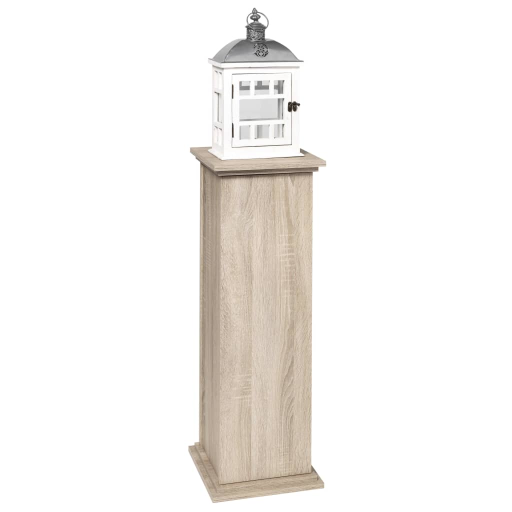 FMD Table d'appoint avec porte 88,5 cm Chêne Tables d'appoint FMD   