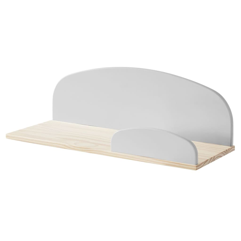 Vipack Étagère murale Kiddy 65 cm Bois Gris froid Étagères murales & corniches Vipack   