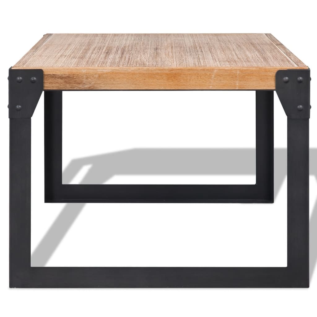 Mobilier de salon 3 pièces Bois d'acacia massif Ensembles de meubles de salon-séjour vidaXL   