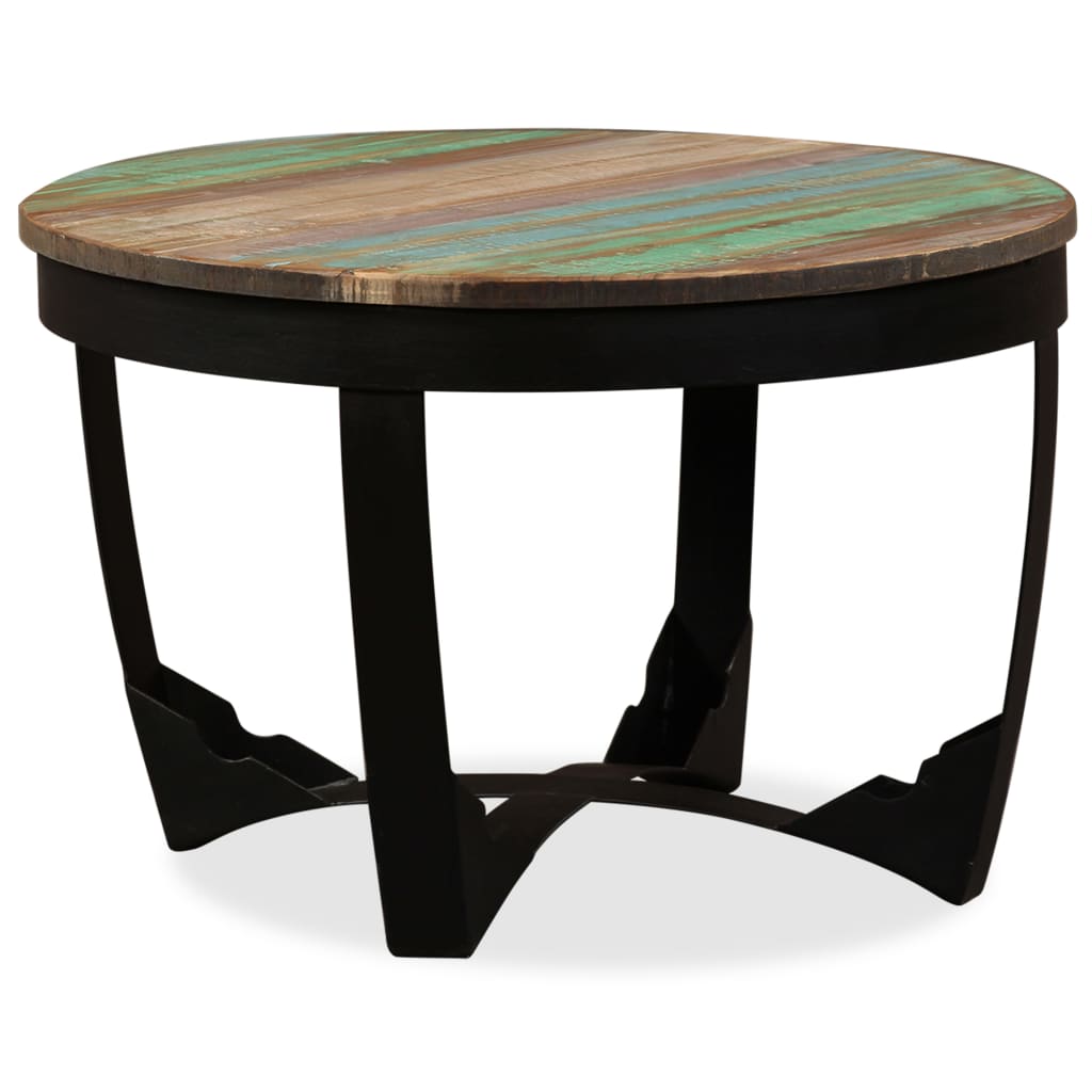 Table basse bois de récupération massif 60x40 cm Tables basses vidaXL   