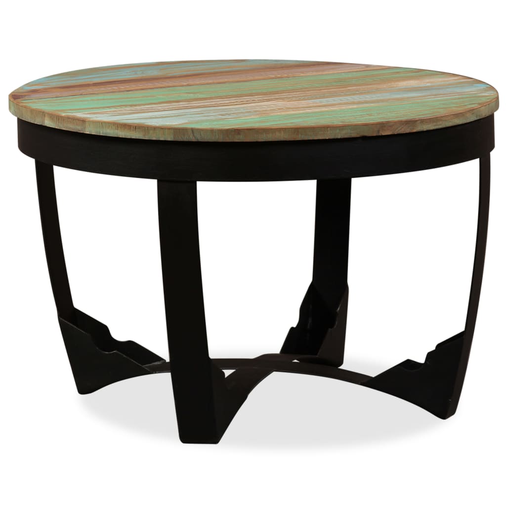 Table basse bois de récupération massif 60x40 cm Tables basses vidaXL   
