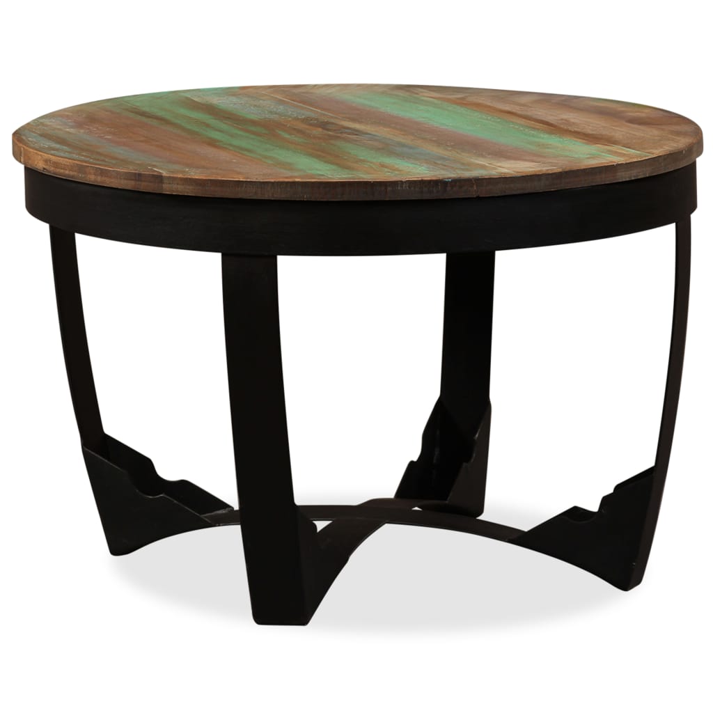 Table basse bois de récupération massif 60x40 cm Tables basses vidaXL   