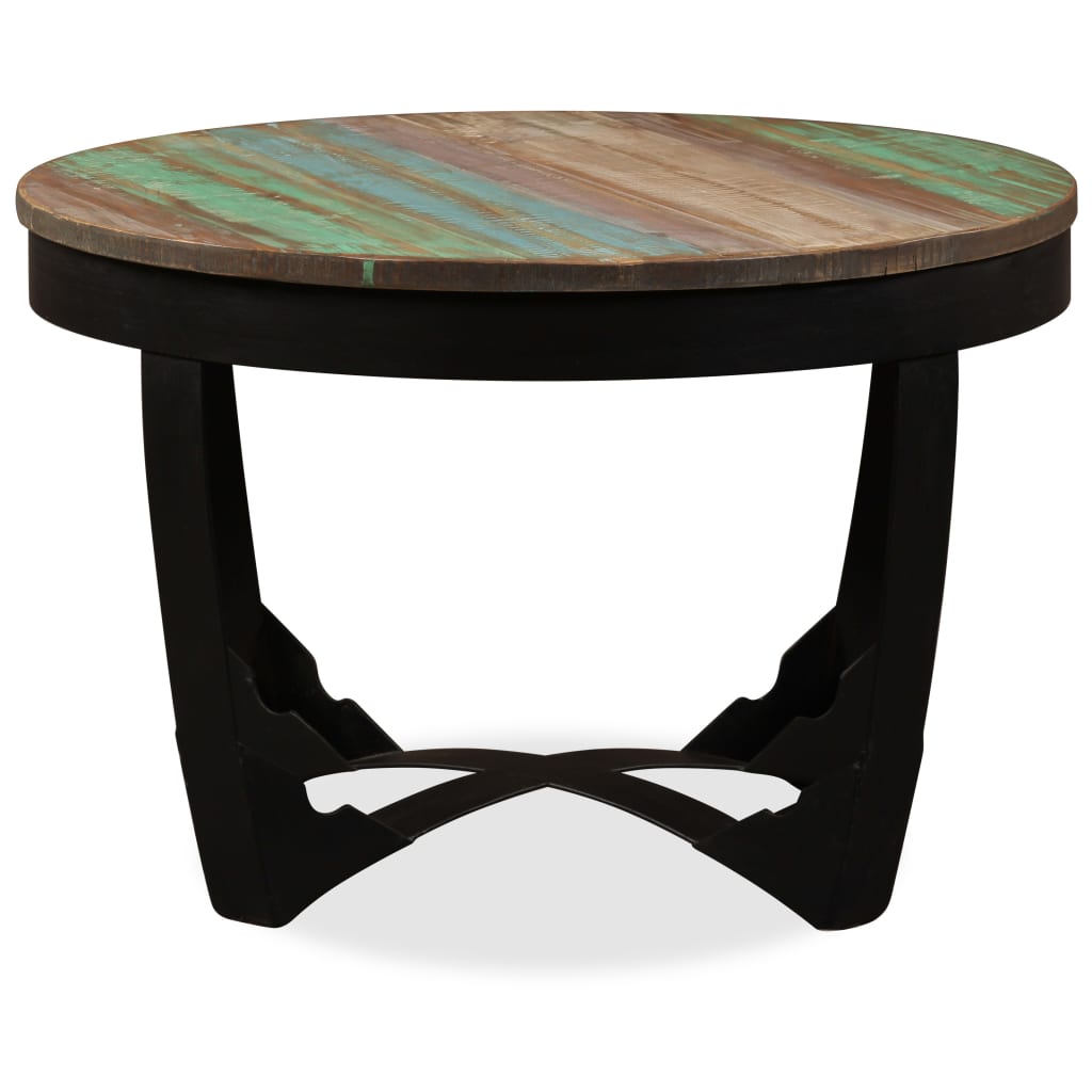Table basse bois de récupération massif 60x40 cm Tables basses vidaXL   