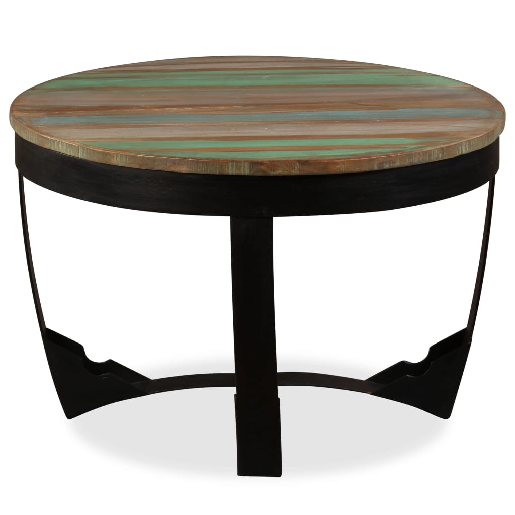Table basse bois de récupération massif 60x40 cm Tables basses vidaXL   