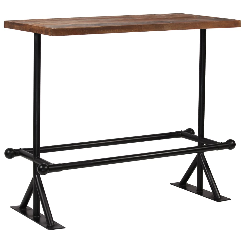 Mobilier de bar 5 pcs Bois de récupération massif Meubles de salle à manger vidaXL   