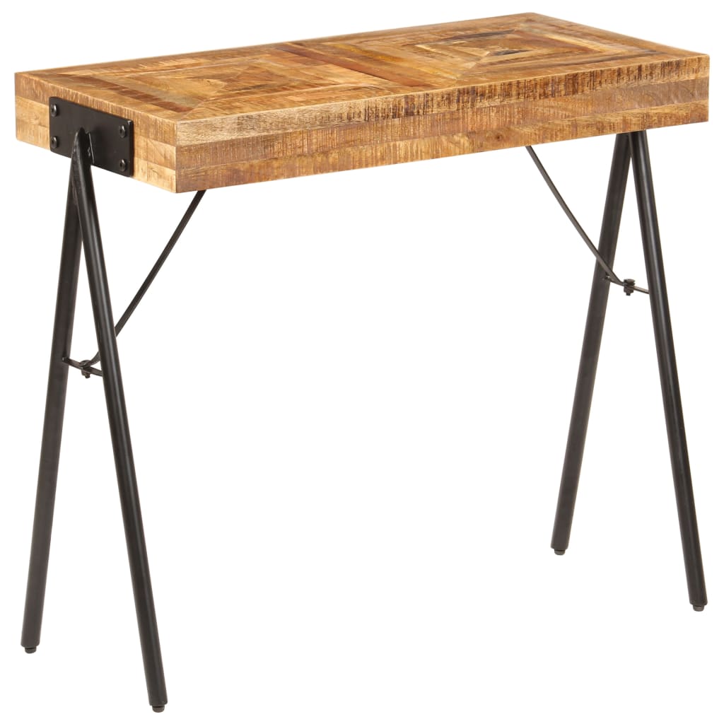 Table console Bois de manguier massif 80 x 40 x 75 cm Buffets & bahuts vidaXL   