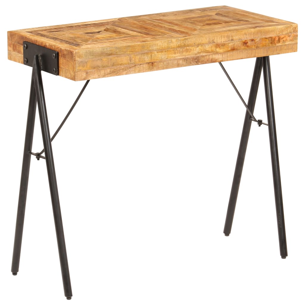 Table console Bois de manguier massif 80 x 40 x 75 cm Buffets & bahuts vidaXL   