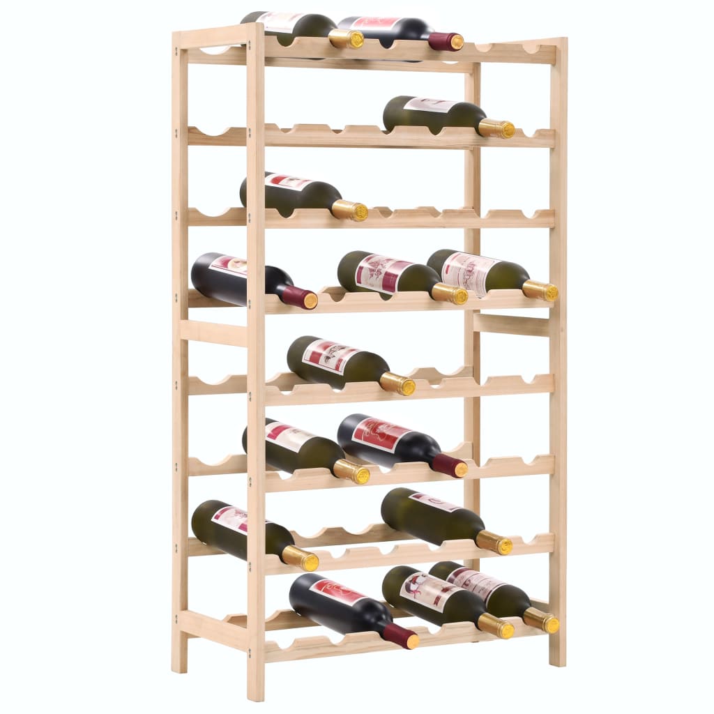 Casier à bouteilles Bois de cèdre 57,5 x 28 x 102 cm Casiers à bouteilles vidaXL   