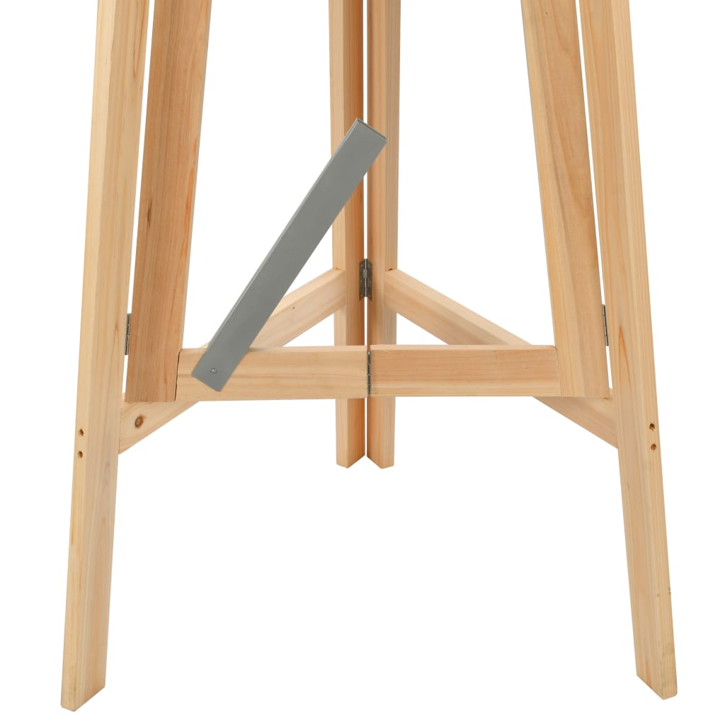 Table de bar pliable 78 cm Bois de sapin Tables pliantes vidaXL   