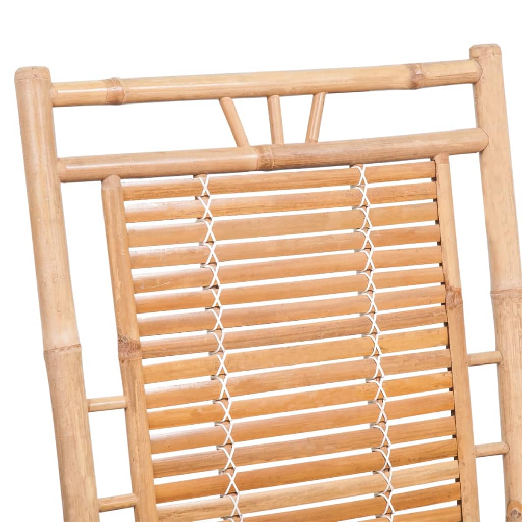 Chaise à bascule en bambou Fauteuils à bascule vidaXL   