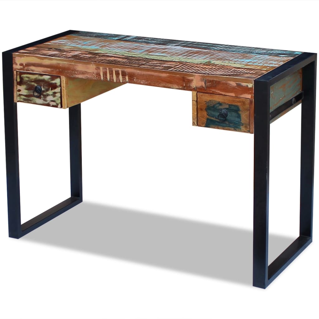 Bureau Bois de récupération massif Bureaux vidaXL   
