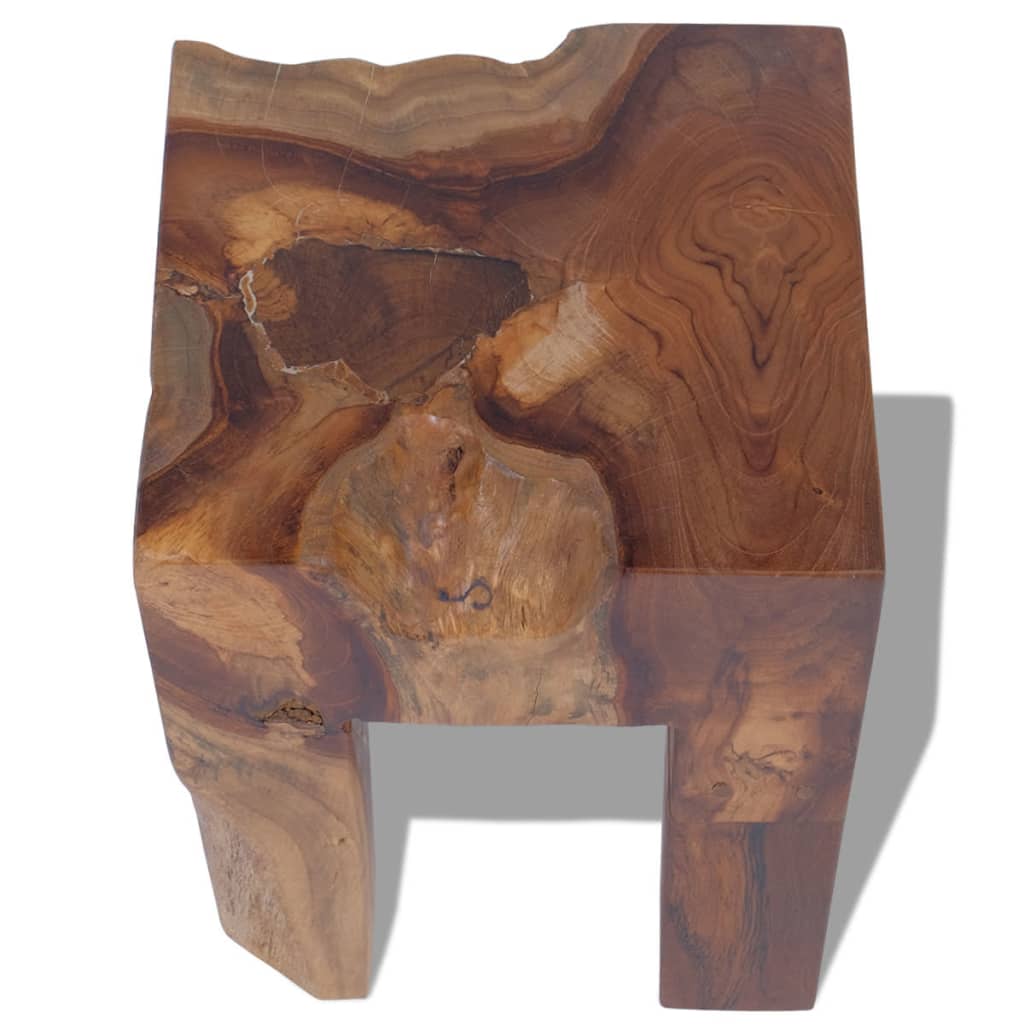 Tabouret Bois de teck massif Chaises pliantes & tabourets vidaXL   