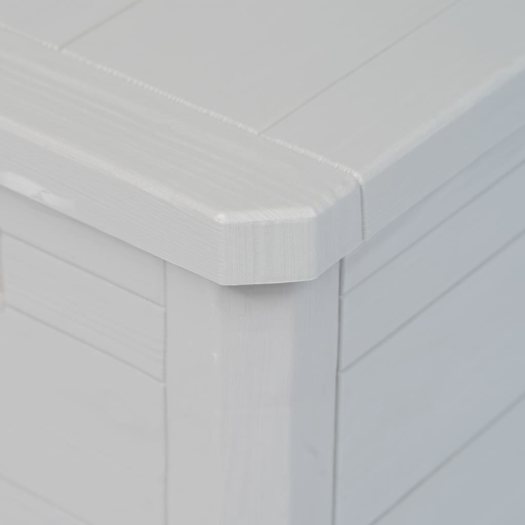 Boîte de rangement de jardin 280 L Gris clair Coffres de jardin vidaXL   