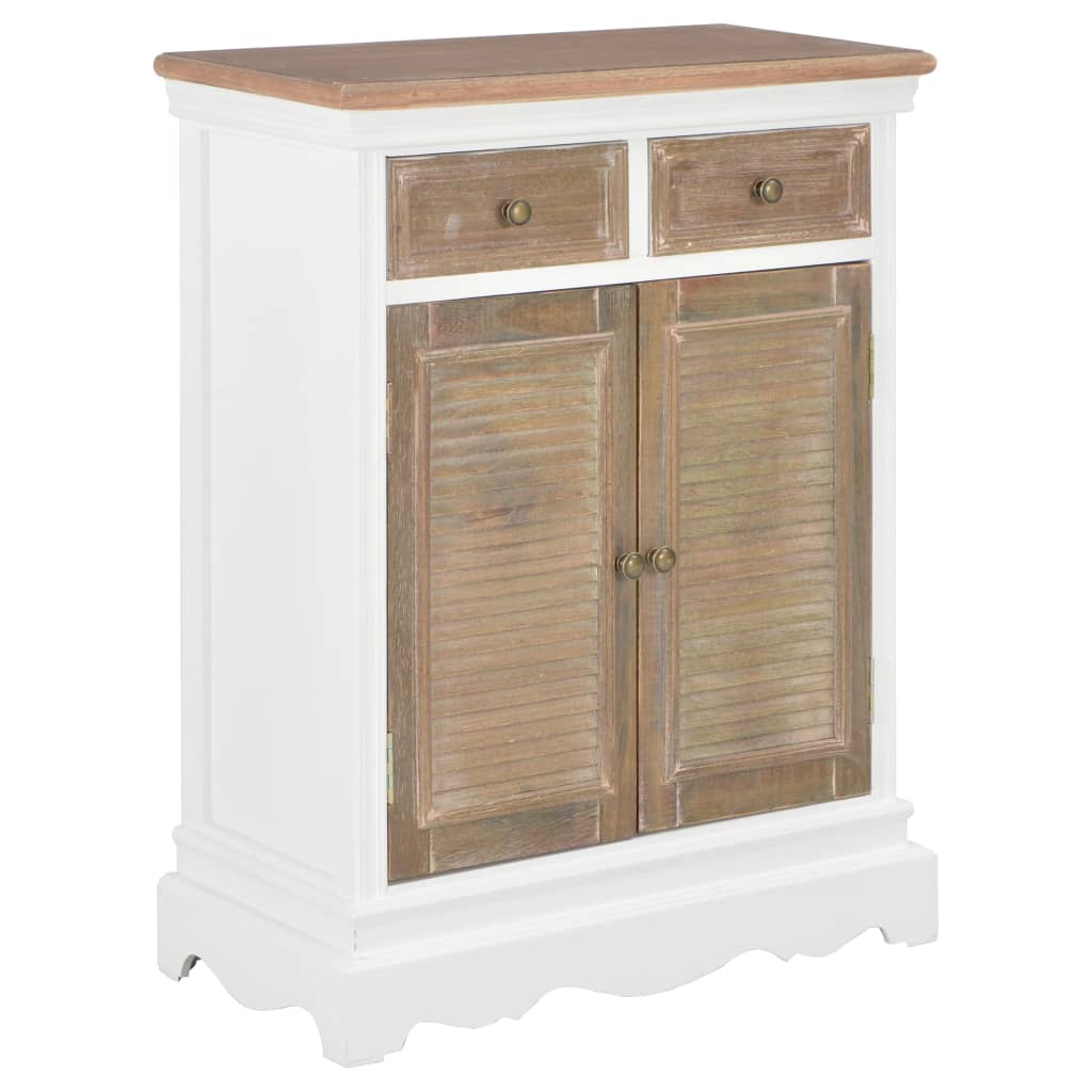 Buffet Blanc 60x30x80 cm Bois massif Buffets & bahuts vidaXL   