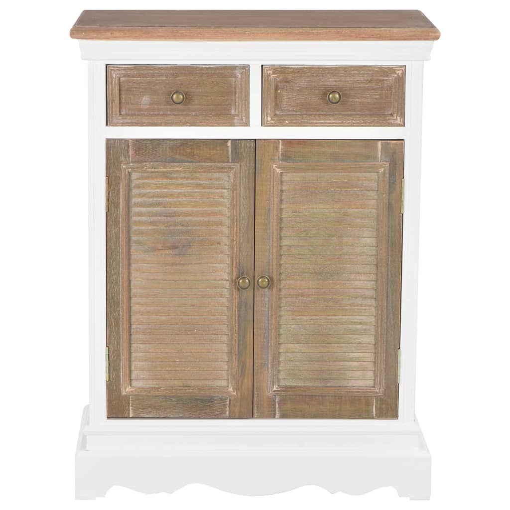 Buffet Blanc 60x30x80 cm Bois massif Buffets & bahuts vidaXL   