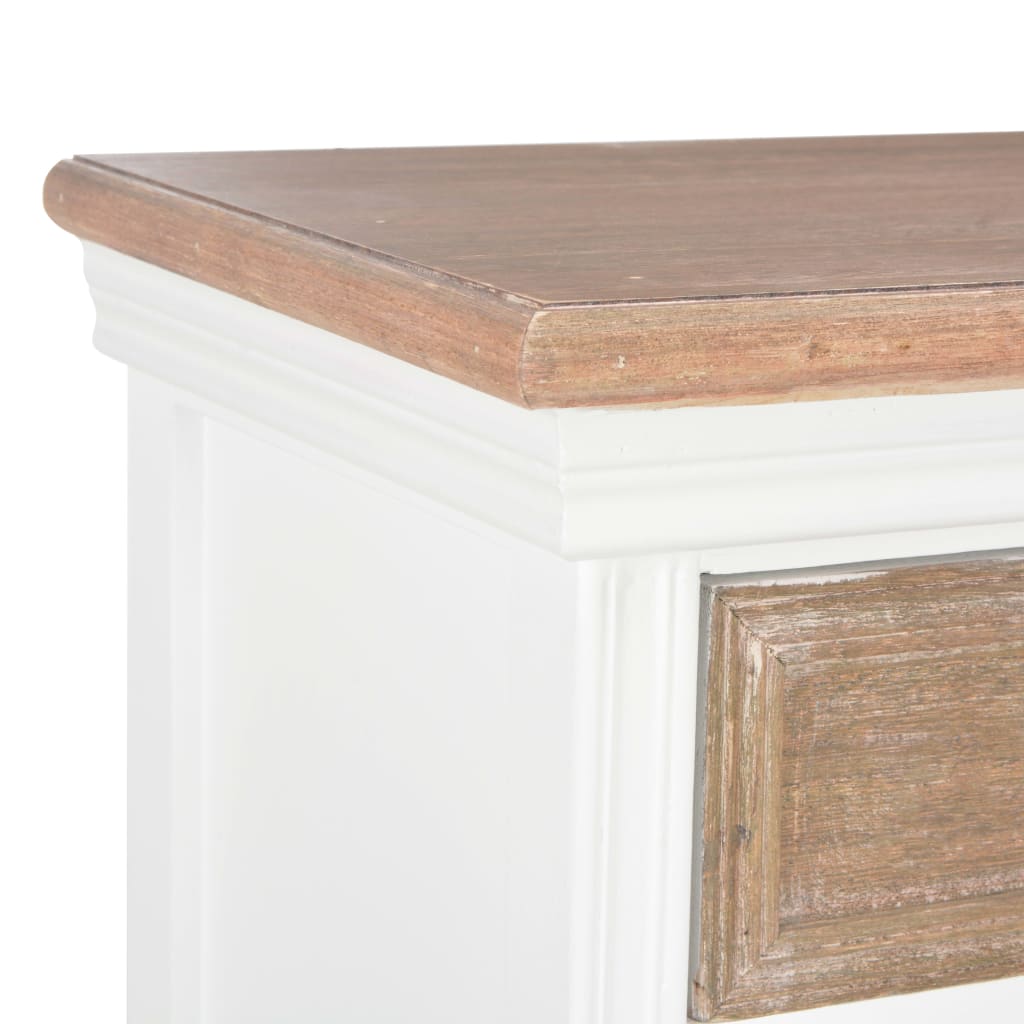Buffet Blanc 60x30x80 cm Bois massif Buffets & bahuts vidaXL   